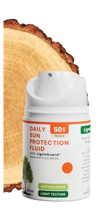 Daily sun protection fluid